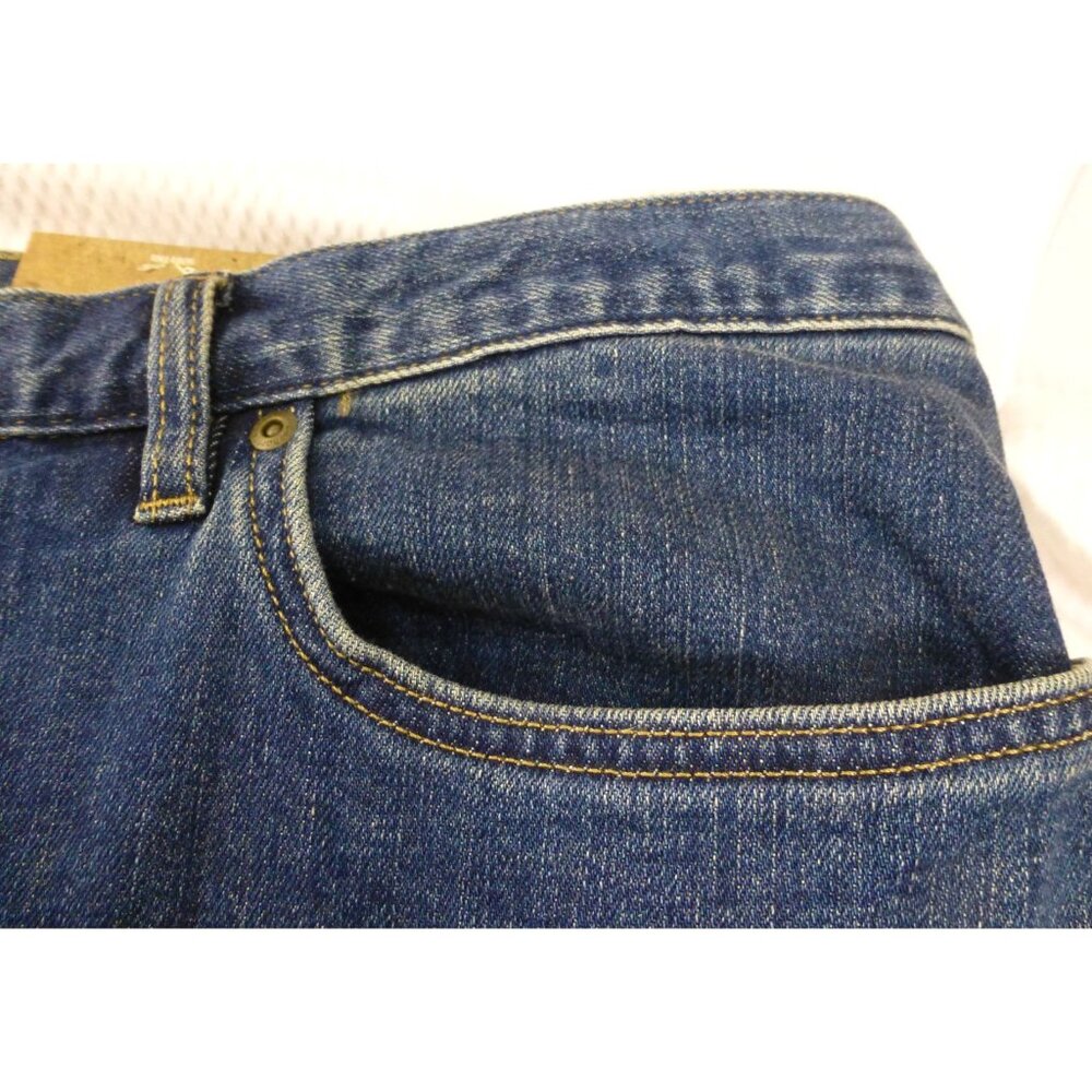 NWT Carhartt Womens Plus Original Fit Straight Leg Blue Denim Jeans 22W Regular - Picture 9 of 16